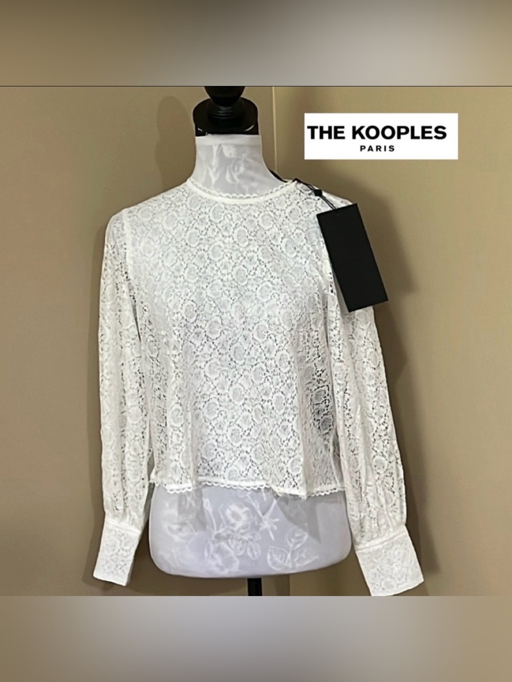 The Kooples Georgia Lace top size XXS